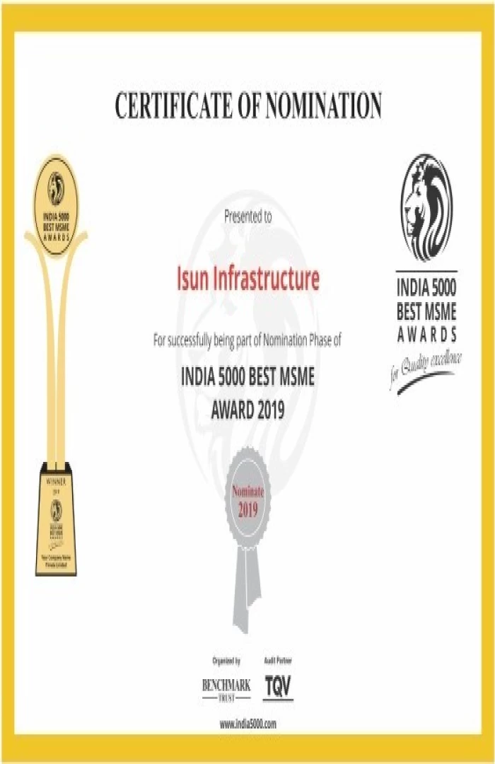 CERTIFICATE OF NOMINATION